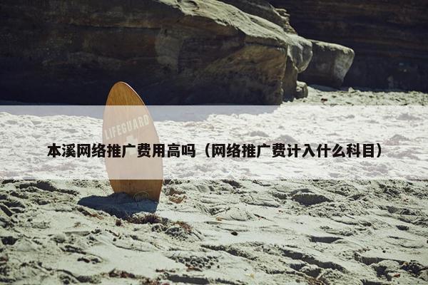 本溪网络推广费用高吗（网络推广费计入什么科目）