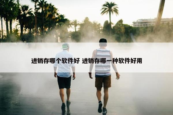 进销存哪个软件好 进销存哪一种软件好用