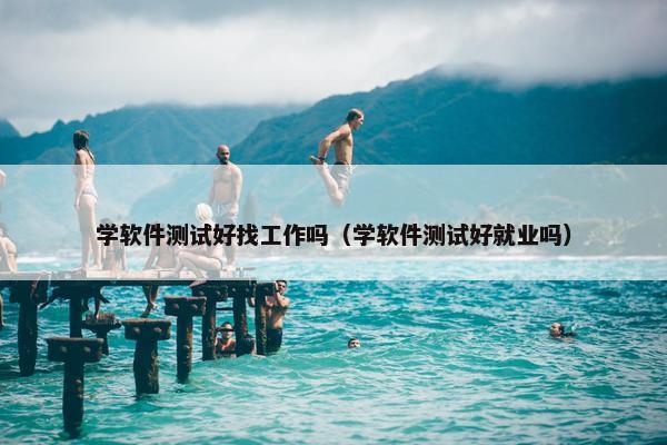 学软件测试好找工作吗（学软件测试好就业吗）