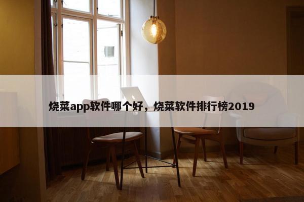 烧菜app软件哪个好，烧菜软件排行榜2019