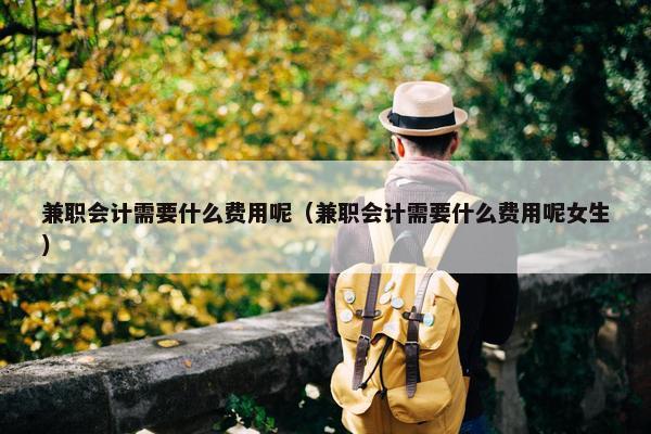 兼职会计需要什么费用呢（兼职会计需要什么费用呢女生）