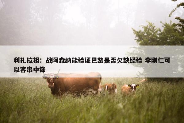 利扎拉祖：战阿森纳能验证巴黎是否欠缺经验 李刚仁可以客串中锋