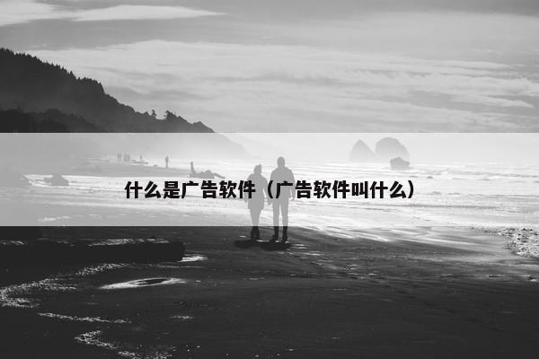 什么是广告软件（广告软件叫什么）