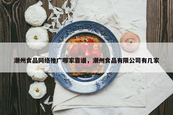 潮州食品网络推广哪家靠谱，潮州食品有限公司有几家