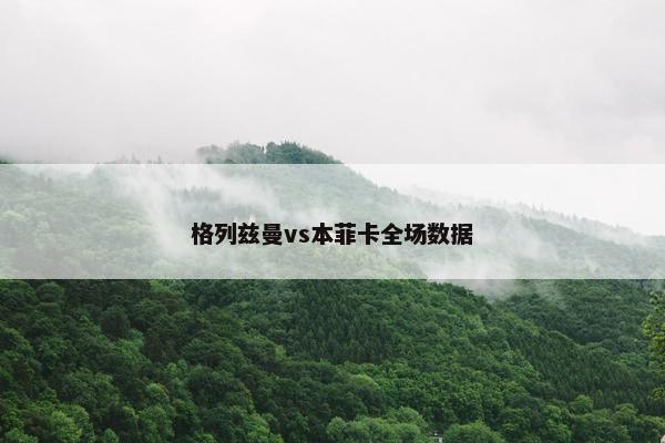 格列兹曼vs本菲卡全场数据