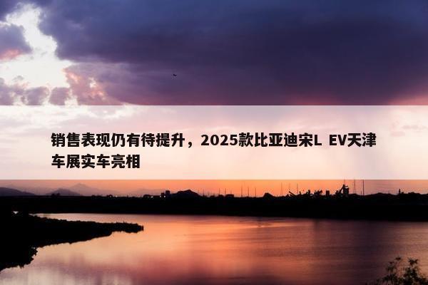 销售表现仍有待提升，2025款比亚迪宋L EV天津车展实车亮相